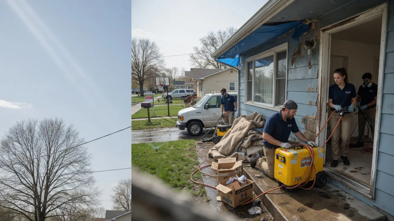 Basement Flood Cleanup in Alloy, WV near me